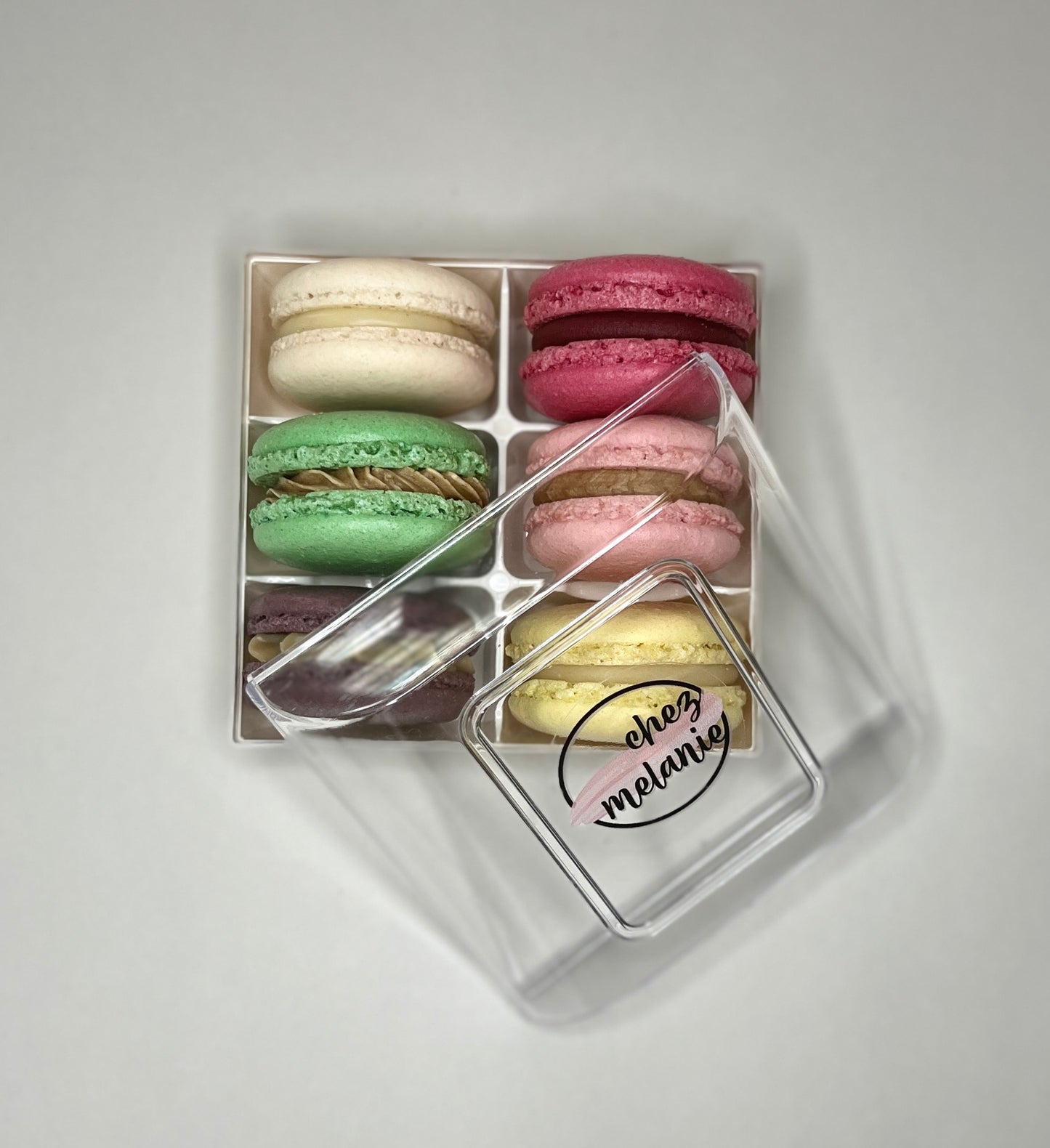 Boxen Macarons - 9 Stück