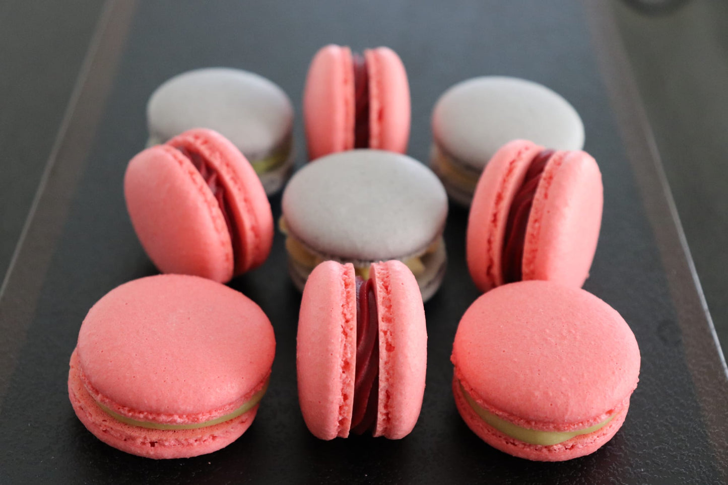 Boxen Macarons - 12 Stück