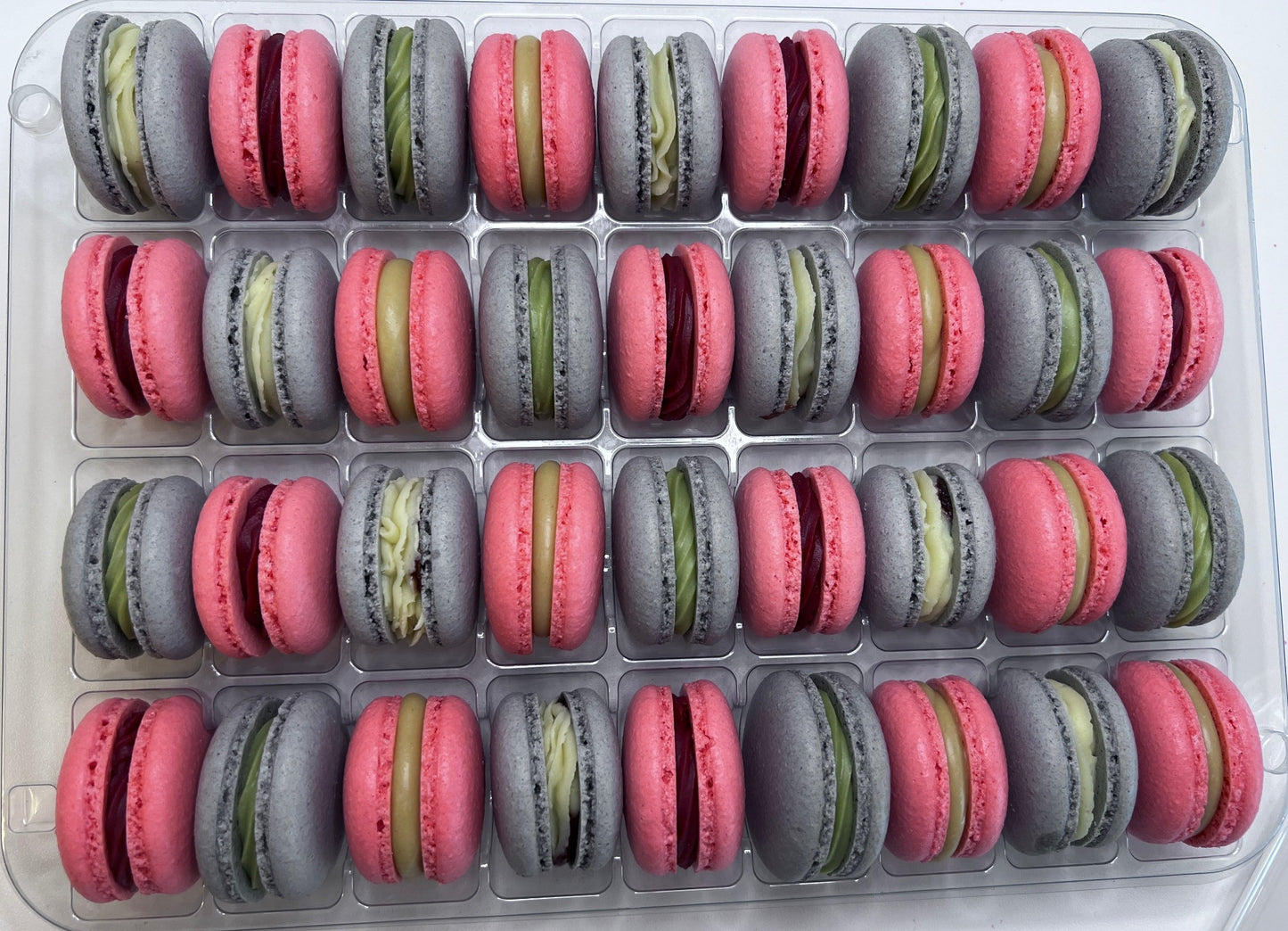 Boxen Macarons - 36 Stück